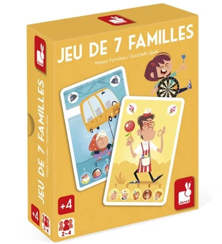 Janod - Spel - Kwartet familie