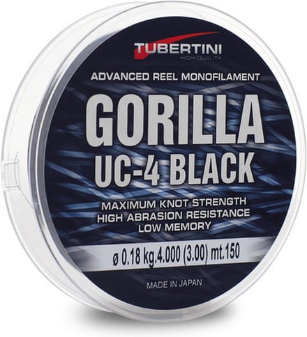Tubertini - Lijn Nylon Gorilla UC-4 Black - Tubertini