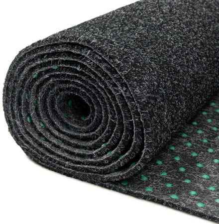 Tapiso Magic Forest Kunstgras Antraciet Balkon Tuin Terras Grastapijt Maat- 100x350