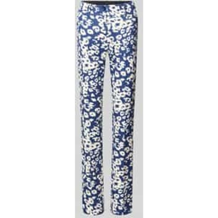 regular fit broek in all-over look