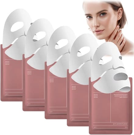 Allecto Plus - Collageen Gezichtsmaskers (5 stuks) voor Overnachtend