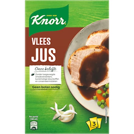 Knorr Vleesjus Naturel 3x30G