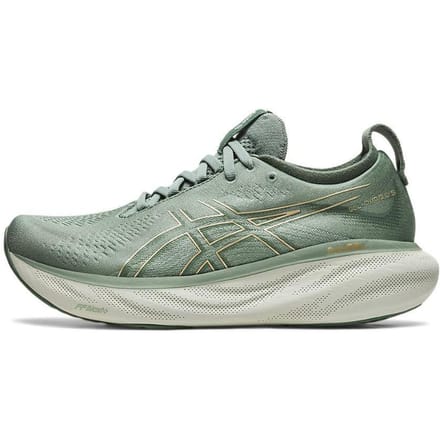 Asics Gel Nimbus 25 Leigrijs Champagne Dames Sneakers 1012B356-022 37 gray