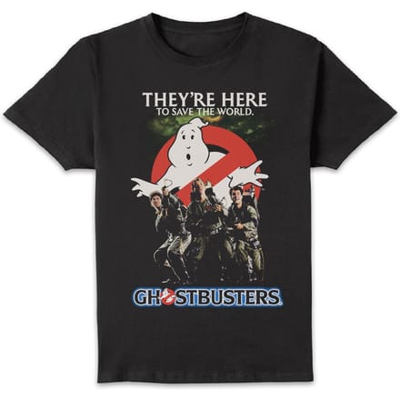 Ghostbusters Classic Poster Unisex T-Shirt - Black - S