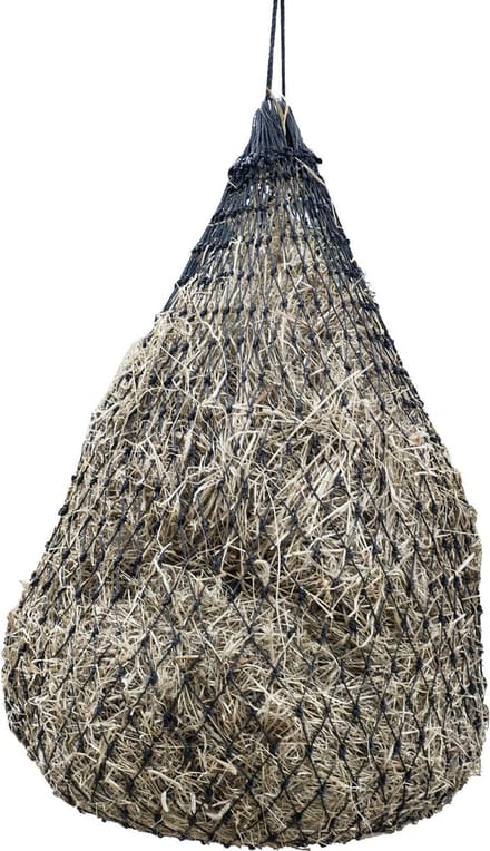 HB Hooinet fijnmazig - zwart - extra sterk - 70cm