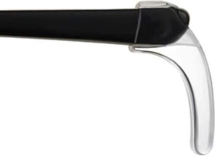 Eyezoo® - Brilhaakjes – Oorhaakjes – Onopvallend – Transparant – Halfrond