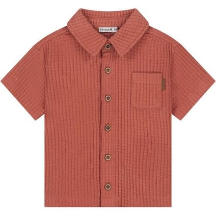 Prénatal baby blouse Solid Red 56 heren