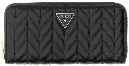 GUESS portemonnee Cheryl SLG Zip Around Wallet Black zwart