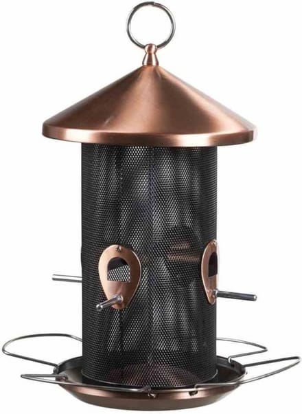 Muntel® Voedersilo - Vogelvoederstation - Tuinvogels - Toren - 31 x 20 x 20 cm