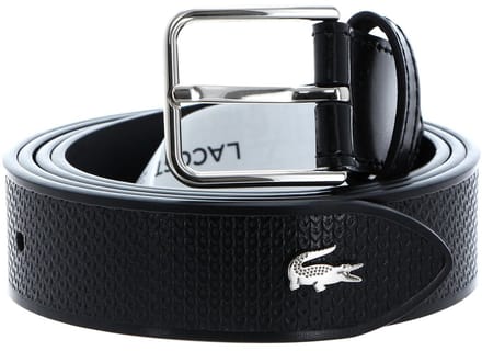 LACOSTE riem Chantaco Women's Belt W100 Noir zwart
