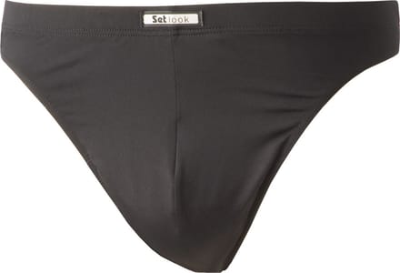 Look heren string micro 1478 - Microfiber mannen string - Zwart - M