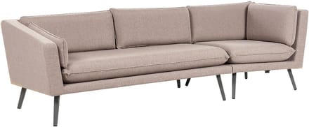 LORETELLO - Tuinbank 3-zits - Beige - Polyester