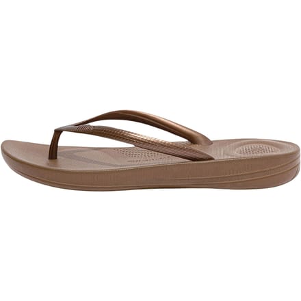 FitFlop Iqushion Ergonomic Flip-Flops TPU Dames Slippers - Bronze