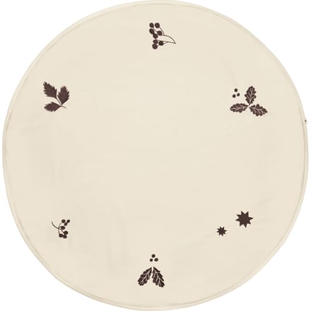 Ferm Living - Eiken kerstboom deken - beige