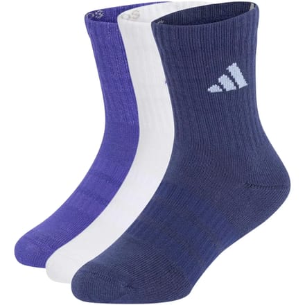 3 paar Adidas kinder sokken paars - Maat 34/36