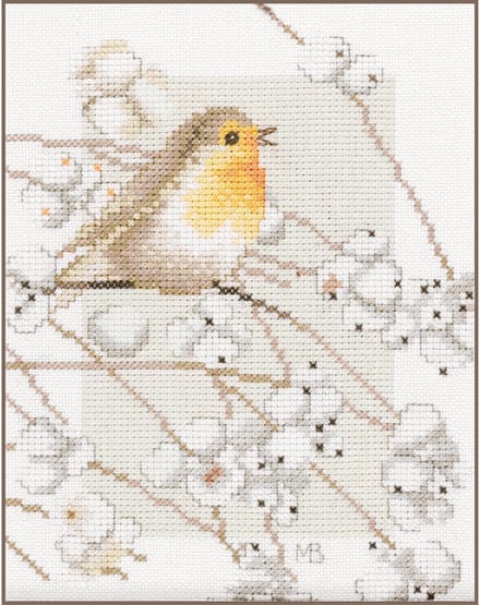 Lanarte - Telpakket kit - Roodborstje - Marjolein Bastin - PN-0008056