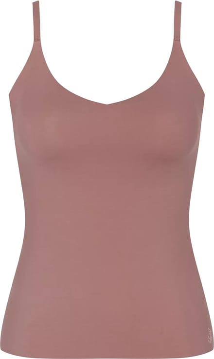 sloggi ZERO Feel 2.0 Spaghetti Top Dames Onderhemd - CACAO - Maat M