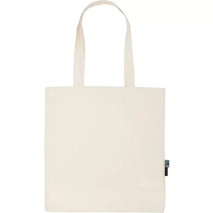 Neutral Shopping Bag With Long Handles NE90014 - NATURE - 38 x 42 cm