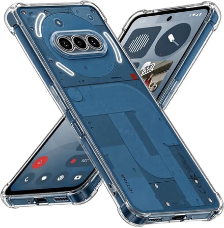 Hoesje geschikt voor Nothing Phone (3a) - Techsuit Shockproof Silicone Back Cover - Transparant
