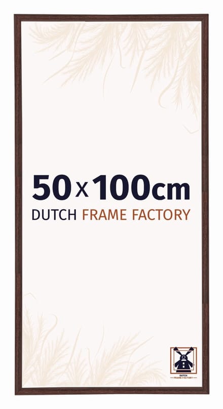 Fotolijst 50x100 cm - Kunststof - Bruin - Angers