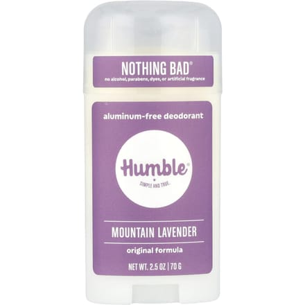Humble Brands, Deodorant zonder Aluminium, Berglavendel, 2,5 oz (70 g) white