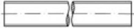 TOOLCRAFT 1066499 M8 Draadeind M8 1000 mm RVS A4 1 stuk(s)