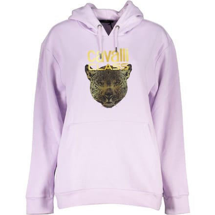 Leopard Hoodie Paars Ca28862