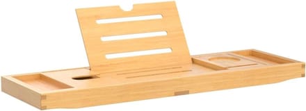 DnA® Badplank - Badplank Voor in Bad - Badrek - Lichtbruin - ‎22cm x 70cm x 5cm