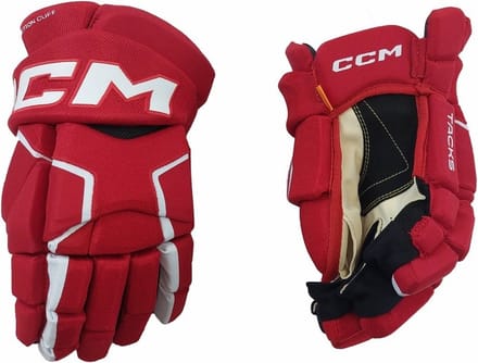 CCM - AS580 - IJshockeyhandschoenen - Kinderen - Rood - Wit - 12