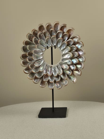 Blitzdeco - Schelpen Decoratie - River - Luxe Parelmoer - 30 cm - Handgemaakt