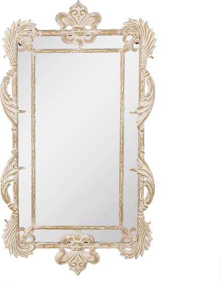 Clayre & Eef Spiegel 45x3x81 cm Beige MDF