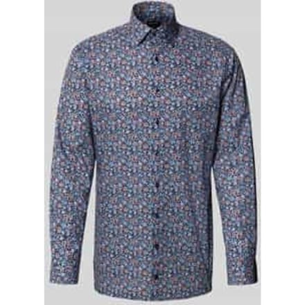 Modern fit vrijetijdsoverhemd met kentkraag