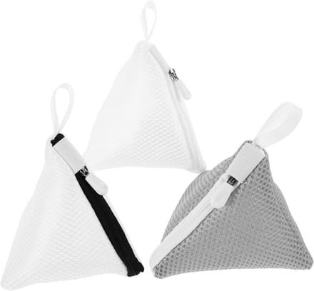 Wasmachine Waszak - Netje Kleding - Kleding Beschermen - Ademend Polyester - 3 Stuks - Geassorteerd
