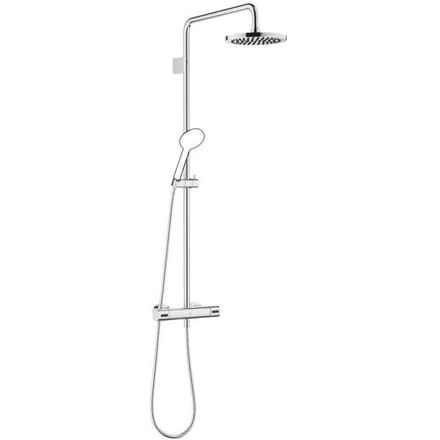 Dornbracht Shower Pipe with shower thermostat, round 34459979-00