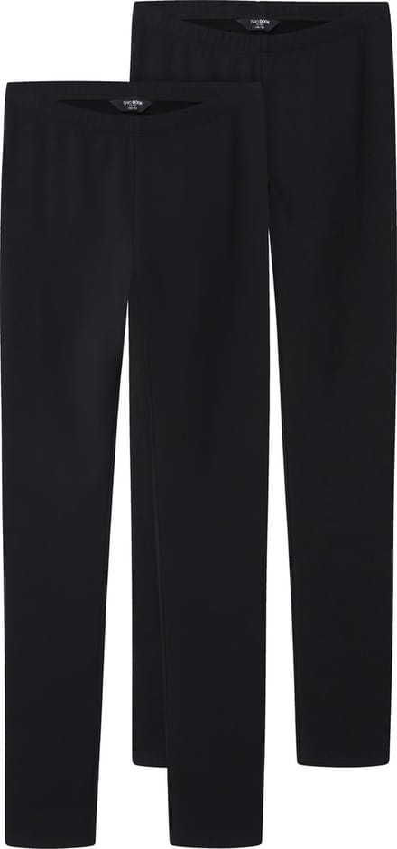 NAME IT - TKFSAX 2P SWT LEGGING BRU NOOS - Meisjes - Leggings