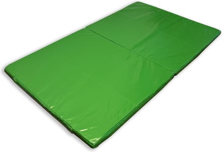 Valmat voor springkussen - Groen - 2 meter - Dubbel - Gecertificeerd