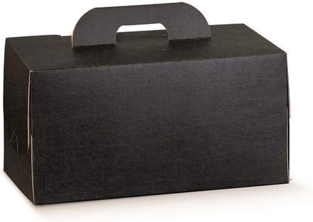 Take away foodbox ZWART, 28x20x14cm (30 stuks)