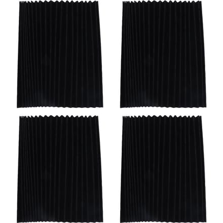 4 stuks Koelkast Deodorant Luchtfilter met Koolstoftechnologie Vervanging Geschikt voor Electrolux Koelkast black