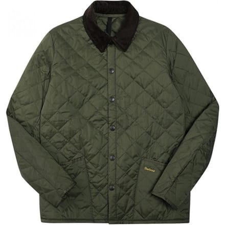 Barbour Heritage Liddesdale Quilted Jas Groen - Maat XL - Heren - Tussenjas