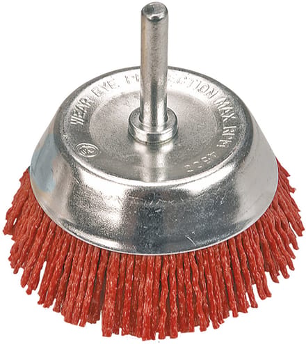 Verto - Schurende Borstel - 65mm - Schuurslijpmateriaal - Nylon Borstelharen