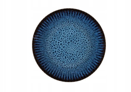 Lubiana Cosmos Dinerbord 27 cm - Uniek Blauw Keramiek