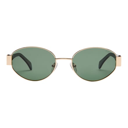 I-SEA LENNOX Acetaat Zonnebril Polarized Gold - Green
