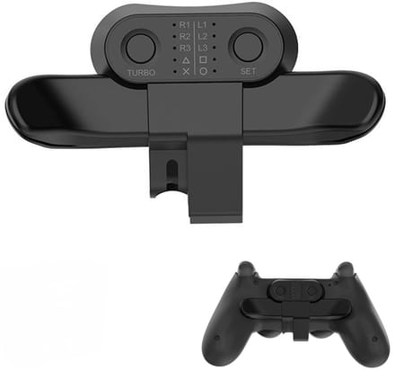 NAXSIR PS4 Controller Achterknoppen - PS4-controller Uitbreidingsknoppen - Programmeerbare Paddles - Turbo Functie