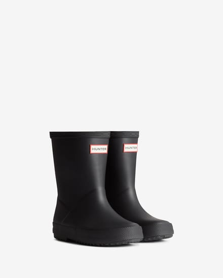 Hunter First Boot Unisex Regenlaarzen - Zwart