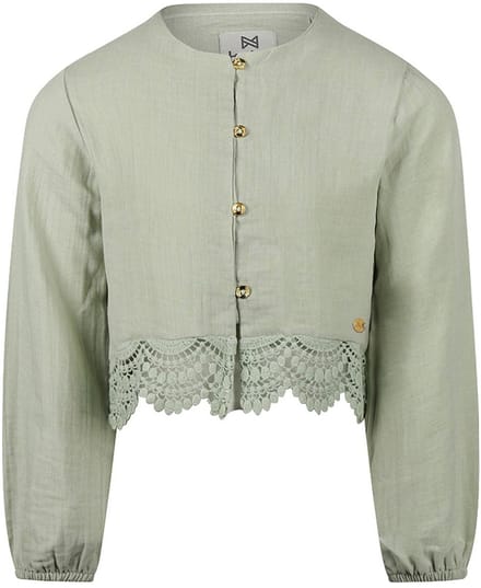 Koko Noko - Blouse - Faded Green - Maat 92