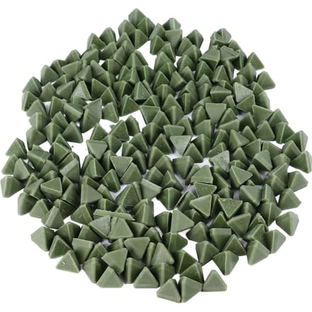 Driehoekige Hars Schuurmiddel Efficiënt Hars Tumbling Medium voor Vibratie Polijsten Sieraden Polijsten 15mm 17.6oz black