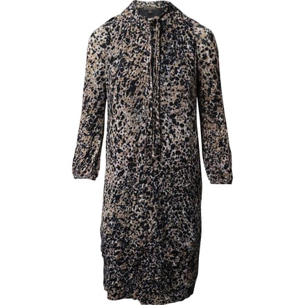 Burberry midi-jurk met print in veelkleurige rayon