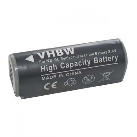 Camera accu compatibel met Canon NB-9L / 600 mAh