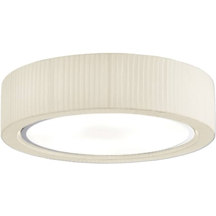Bover plafondlamp Urban, zilver/crèmekleurig, Ø 60 cm