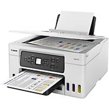 Canon MAXIFY GX3050 multifunctionele printer, 3-in-1, USB/WLAN, auto duplex/mobiel printen/cloud, tot A4, incl. 4 inktflessen